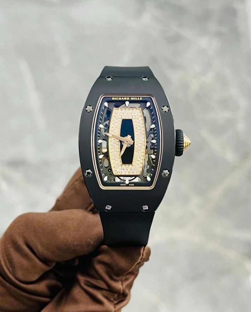 Richard Mille 07-01 black ceramic with black