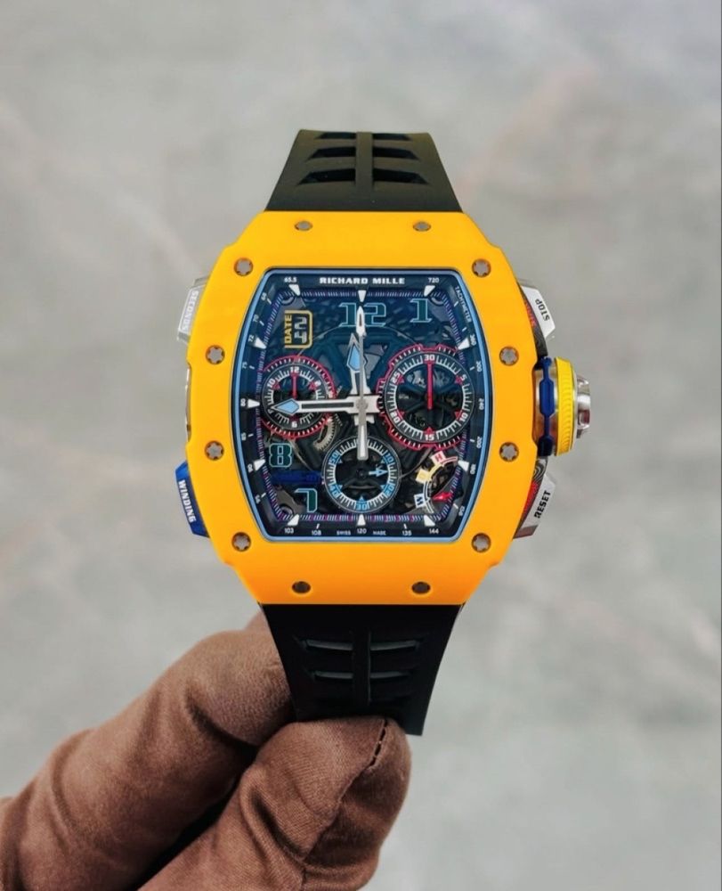 Richard Mille 65-01 Titanium Yellow