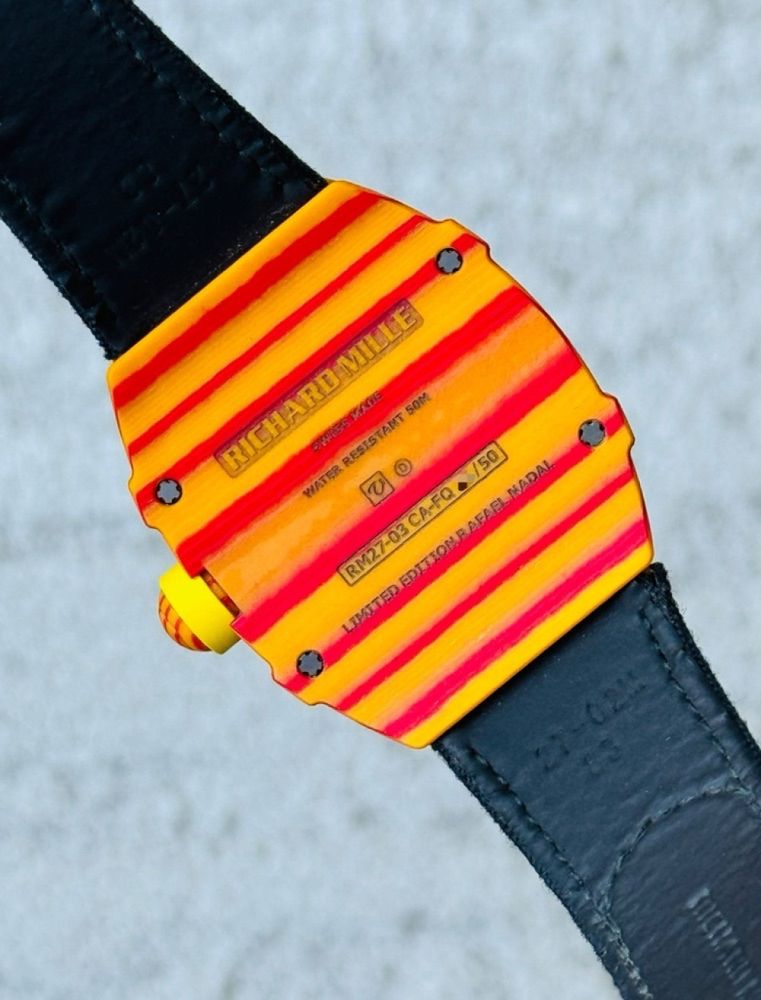 Richard Mille RM 27-03 LTD 50 RED & YELLOW TPT