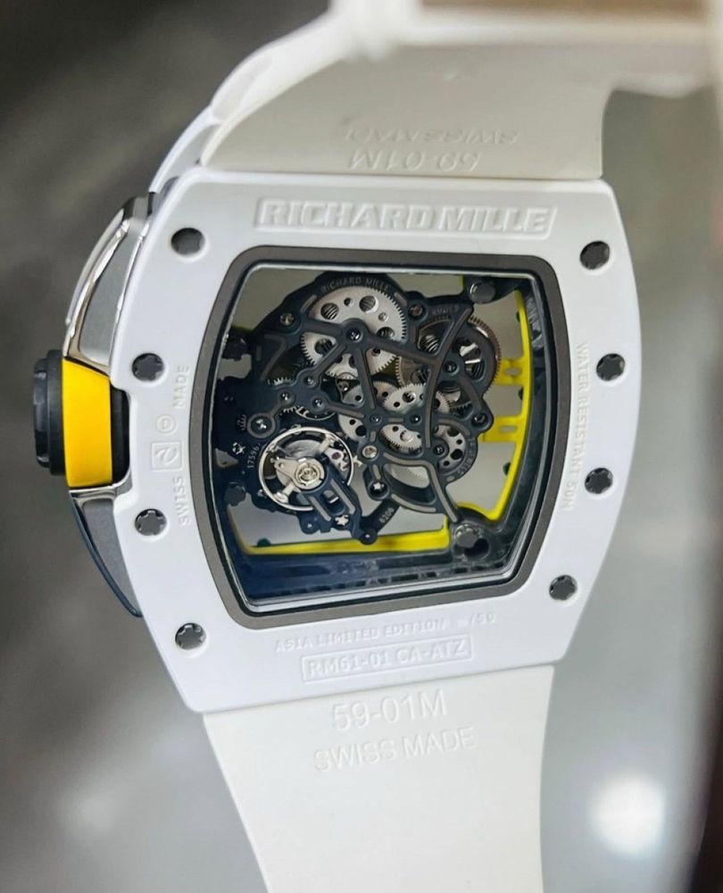 Richard Mille RM 61-01 white ceramic