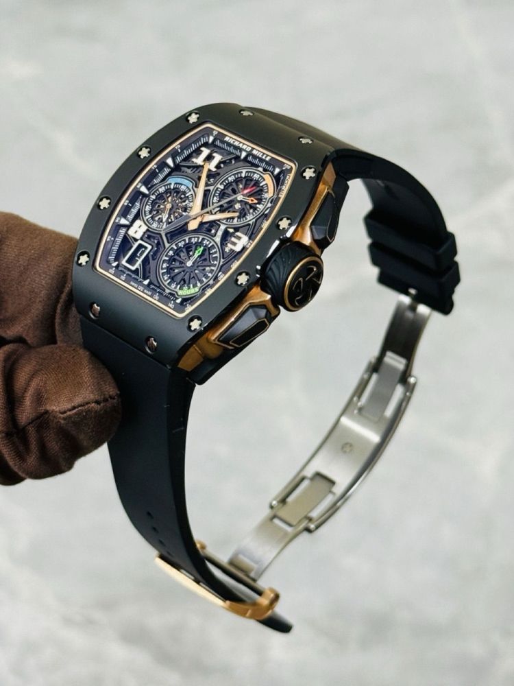 Richard Mille RM 72-01 RG BLACK CREAMIC