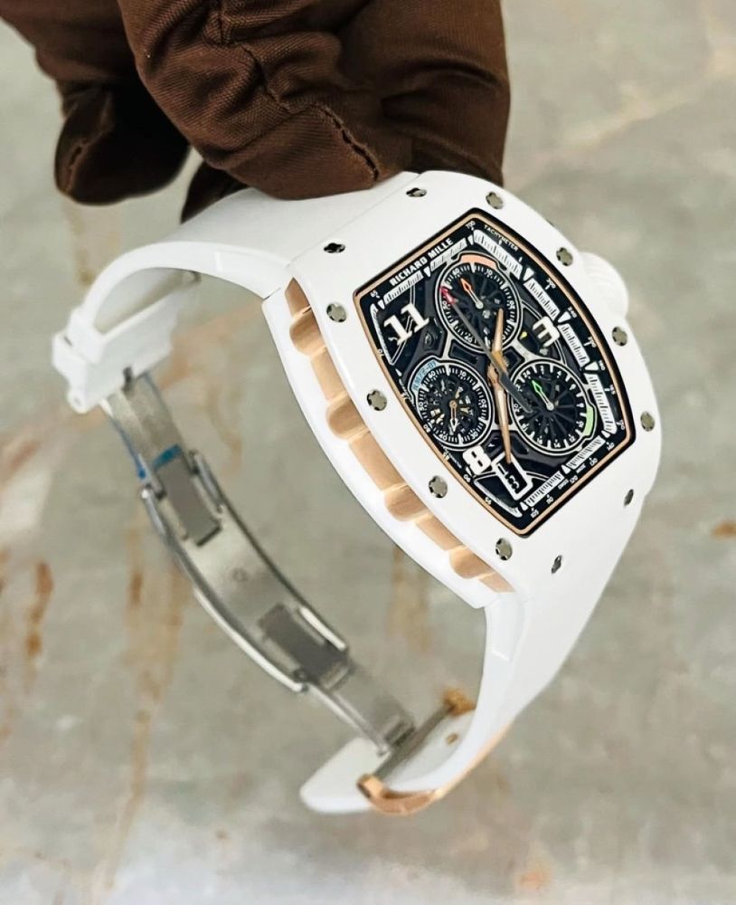 Richard Mille RM 72-01 WHITE CREAMIC 2023 NEW FULL SET
