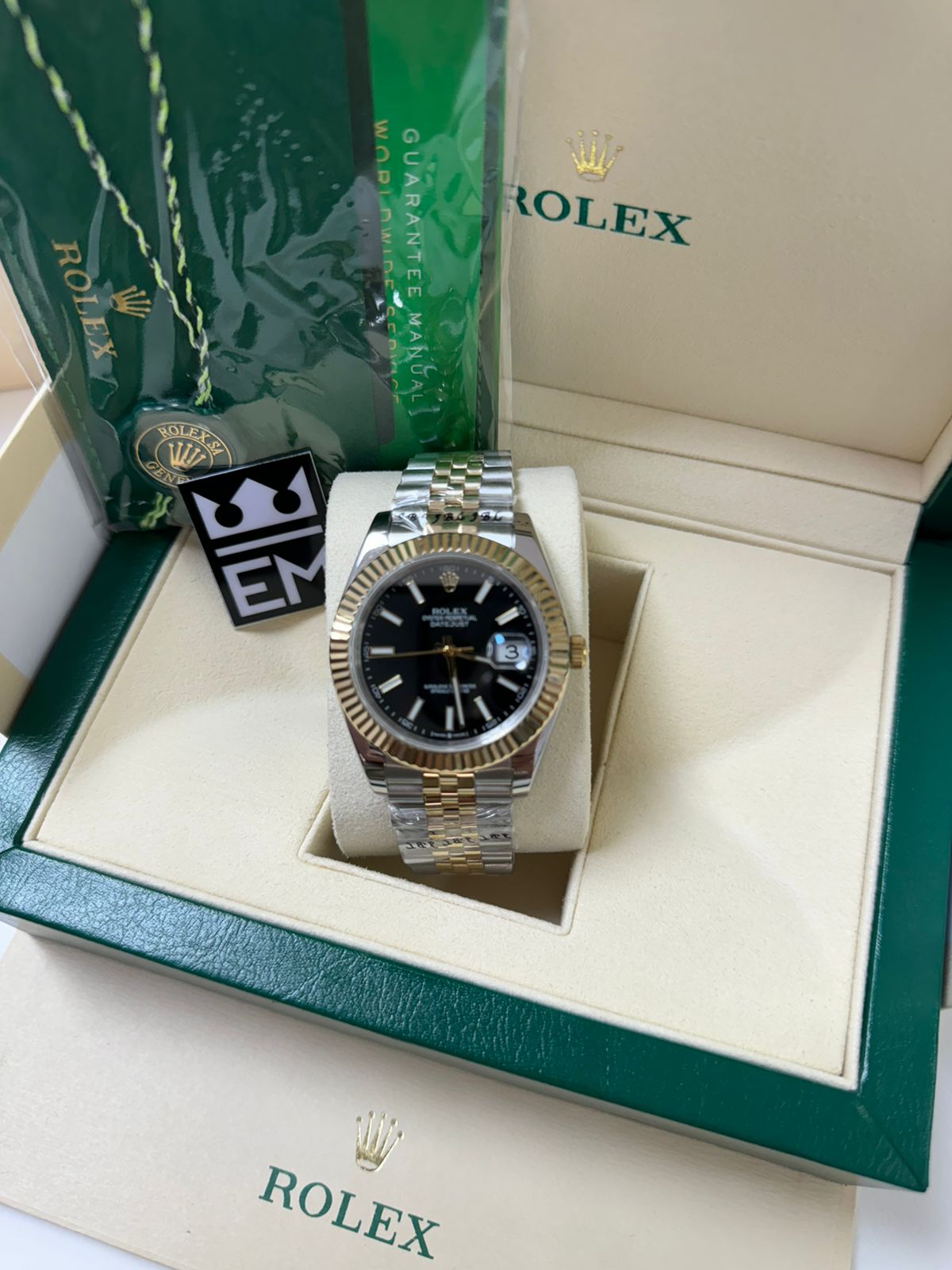 Rolex Datejust Jubilee Gold / Silver