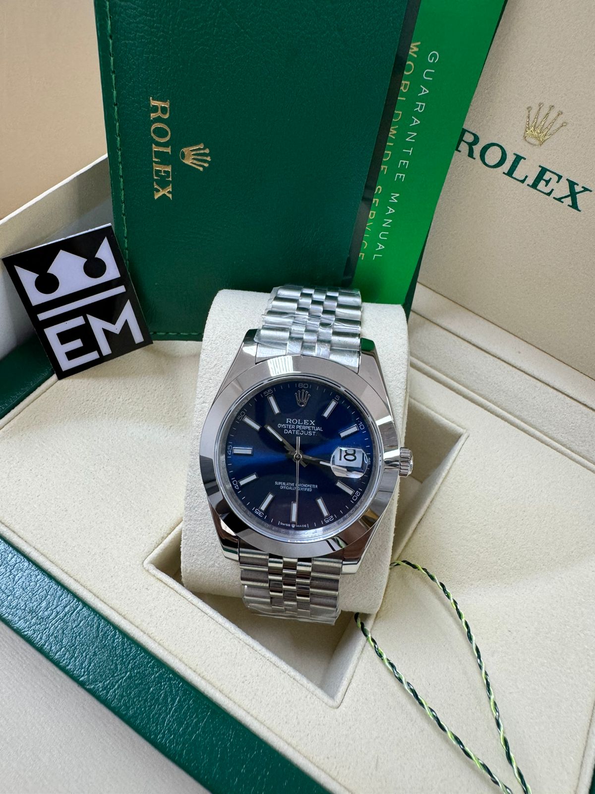 Rolex Datejust Jubilee / Blue