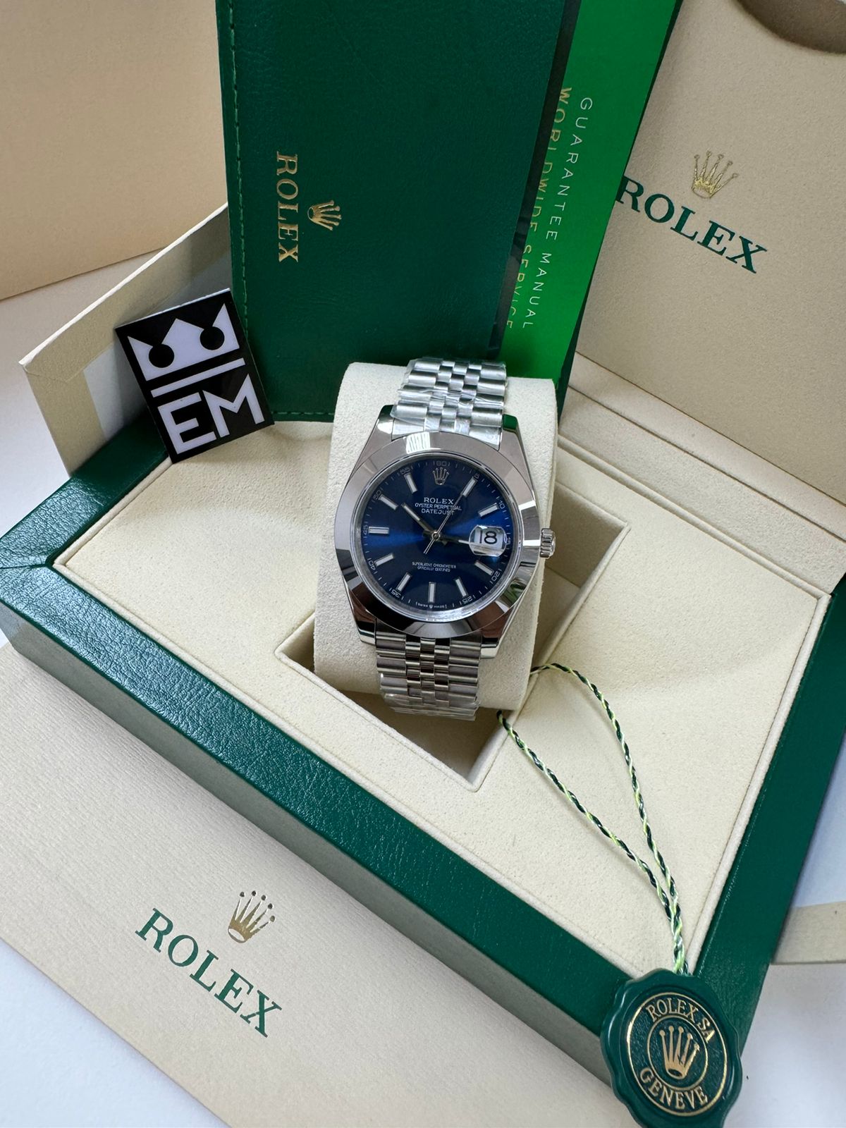 Rolex Datejust Jubilee / Blue