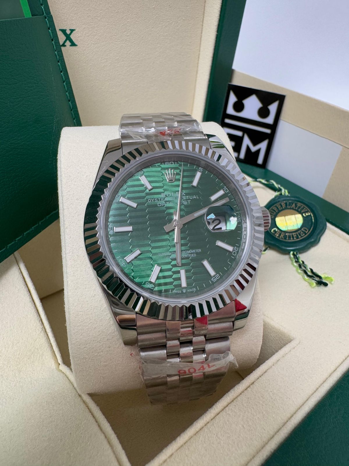 Rolex Datejust Jubilee / Green