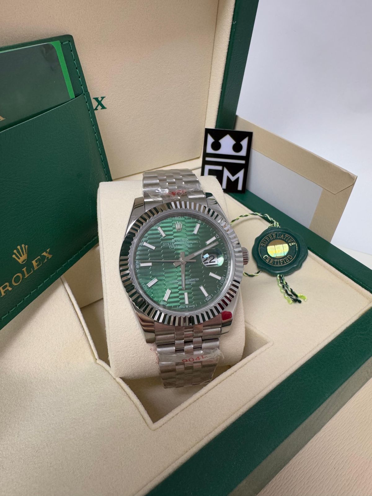 Rolex Datejust Jubilee / Green