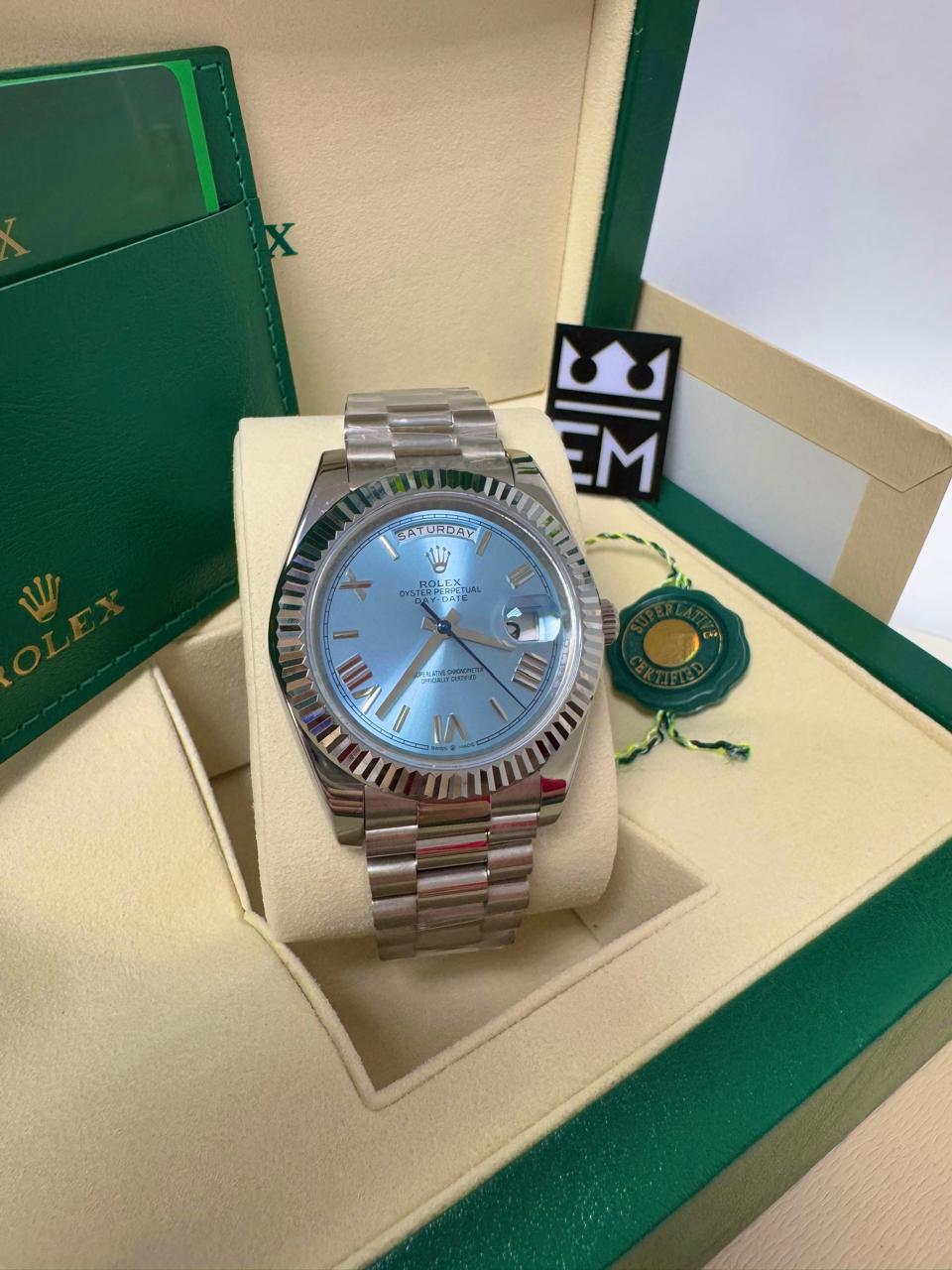 Rolex Day-Date / Ice Blue