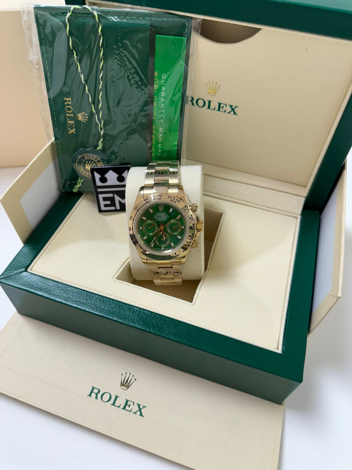 Rolex Daytona / Gold Green