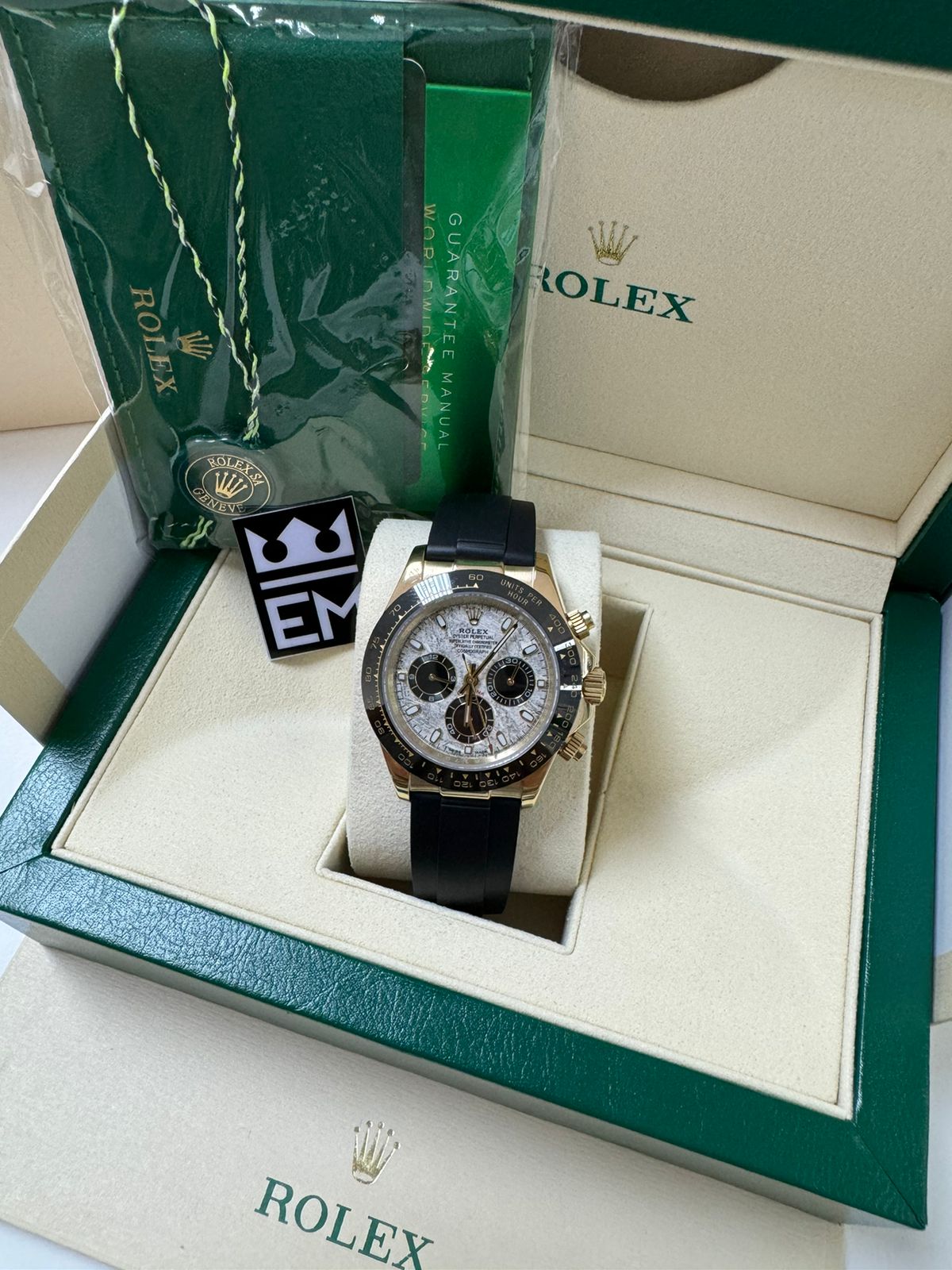 Rolex Daytona / Gold Meteorito