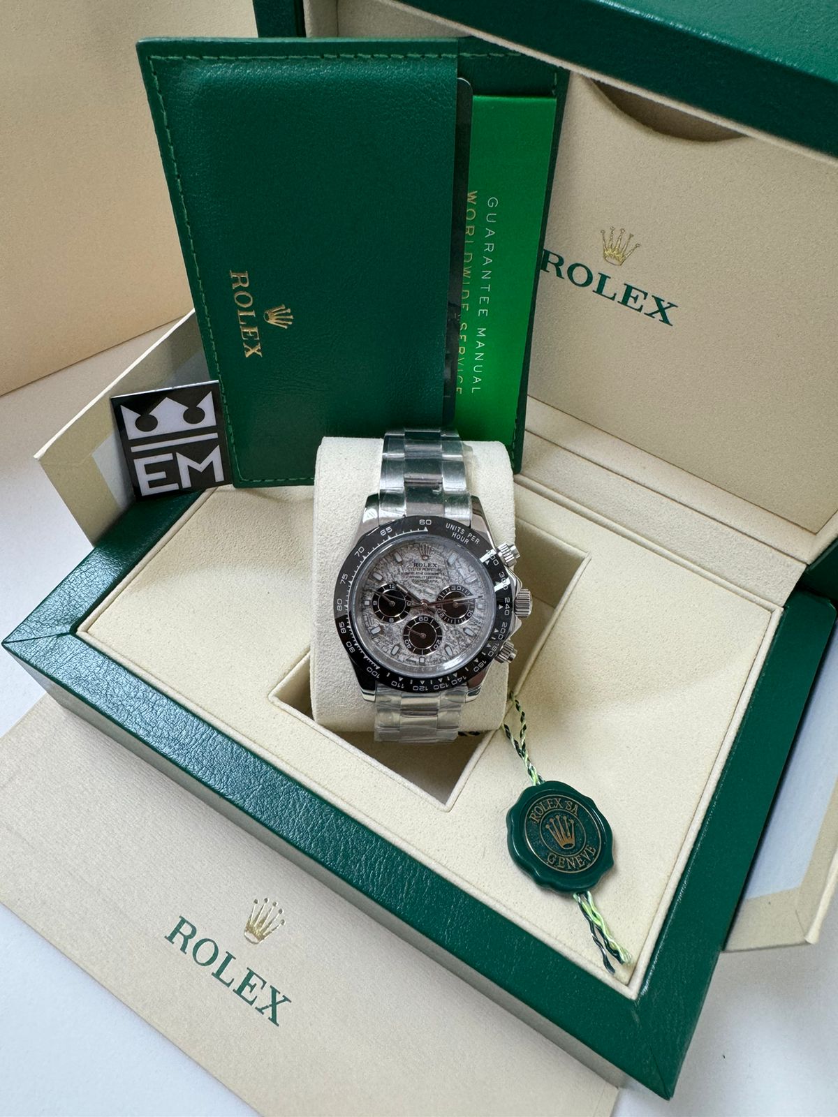 Rolex Daytona / Silver Meteorito