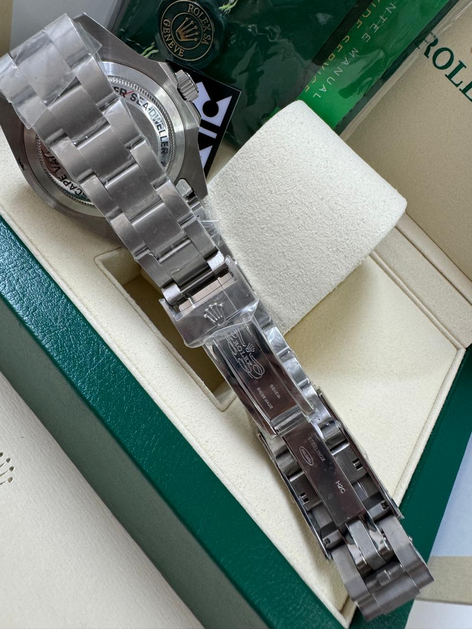 Rolex Deepsea Silver / Black