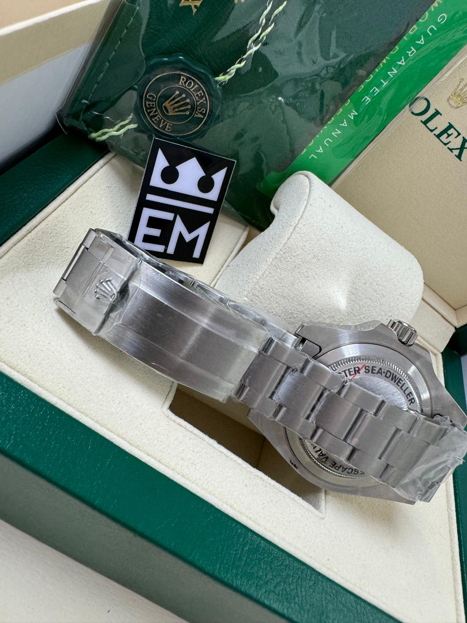 Rolex Deepsea Silver / Black