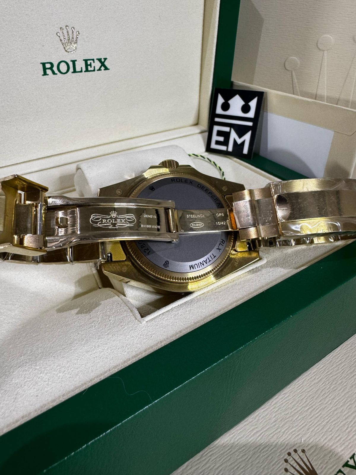 Rolex Deepsea / Gold Blue