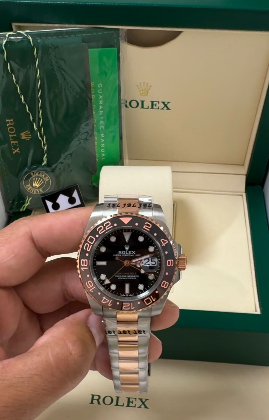 Rolex GMT-Master II / Rosé