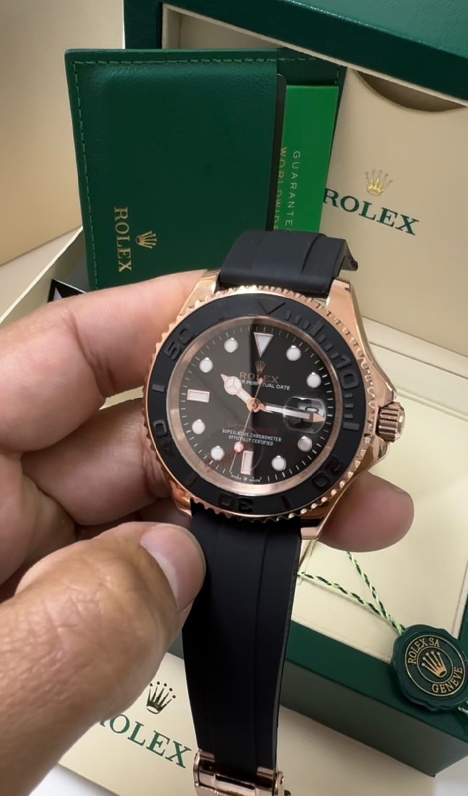 Rolex Yacht-Master / Rosé