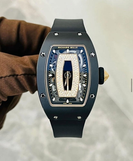 Richard Mille 07-01 black ceramic with black