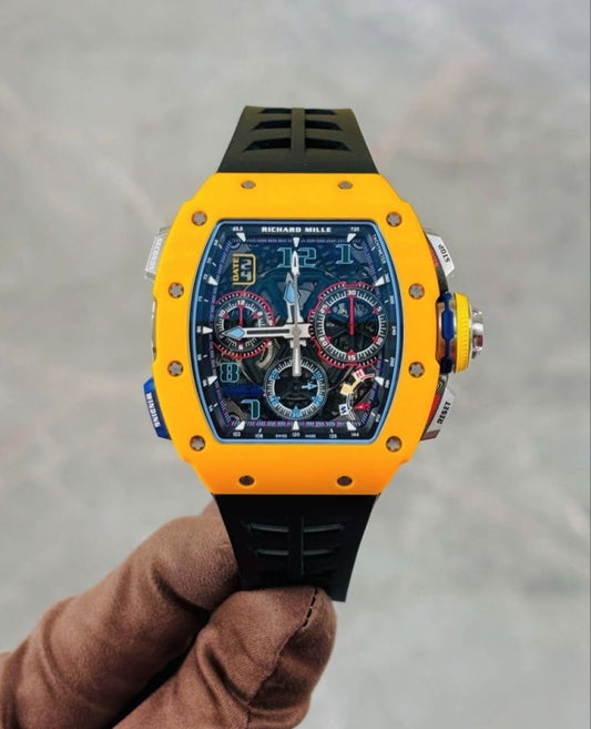 Richard Mille 65-01 Titanium Yellow