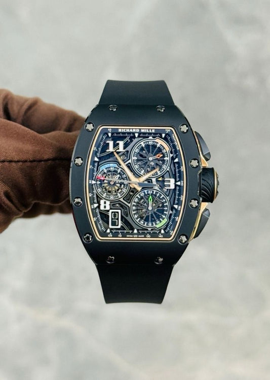 Richard Mille RM 72-01 RG BLACK CREAMIC