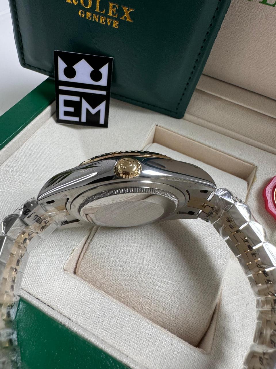 Rolex Datejust Romano Jubilee Gold / Silver