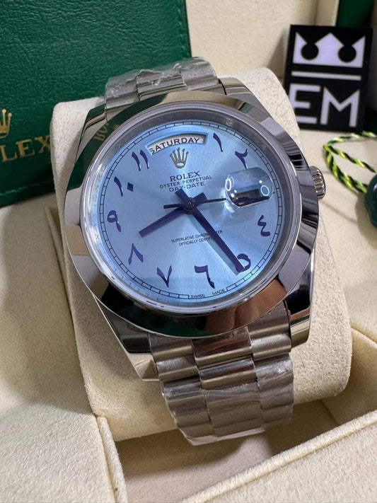 Rolex Day-Date / Platinum Arabic Dial