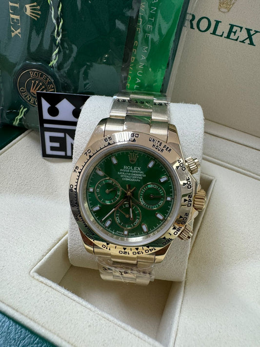 Rolex Daytona / Gold Green