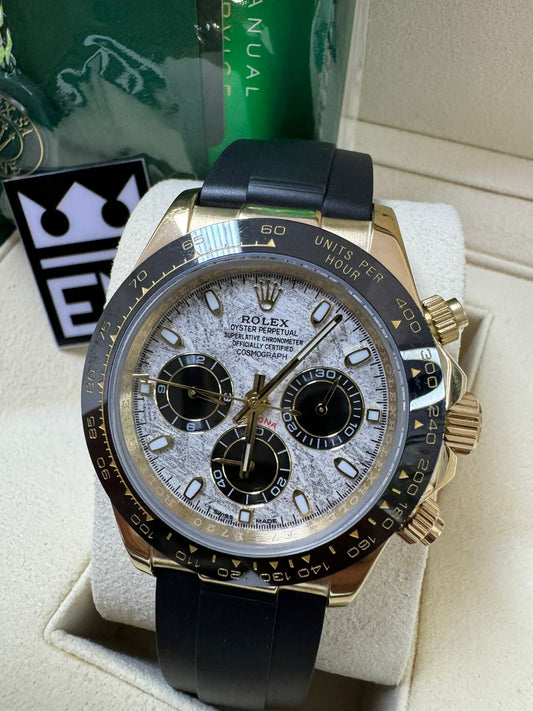 Rolex Daytona / Gold Meteorito