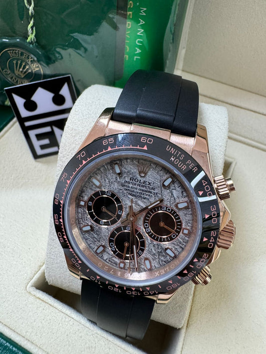 Rolex Daytona / Gold Rosé Meteorito