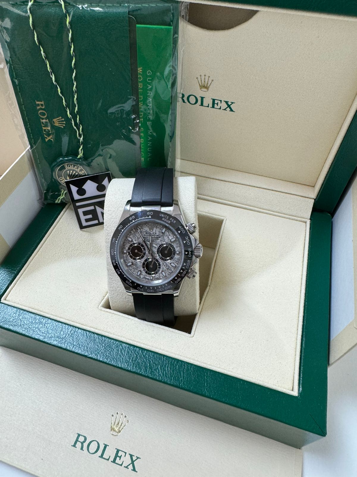 Rolex Daytona / Silver Meteorito