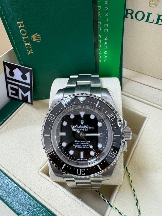 Rolex Deepsea Silver / Black