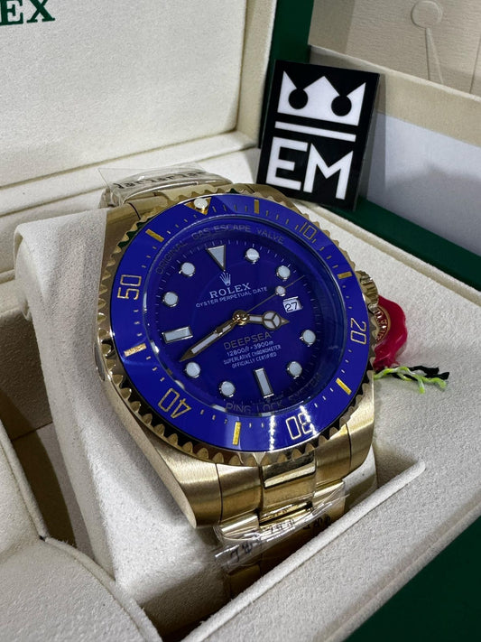 Rolex Deepsea / Gold Blue
