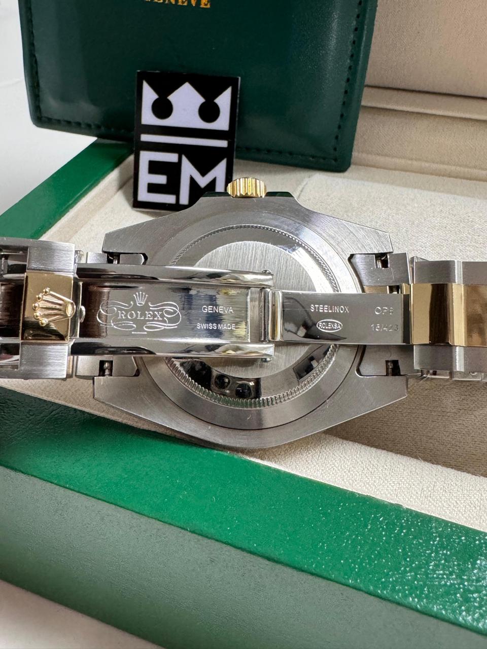 Rolex GMT-Master II Jubilee Silver / Gold