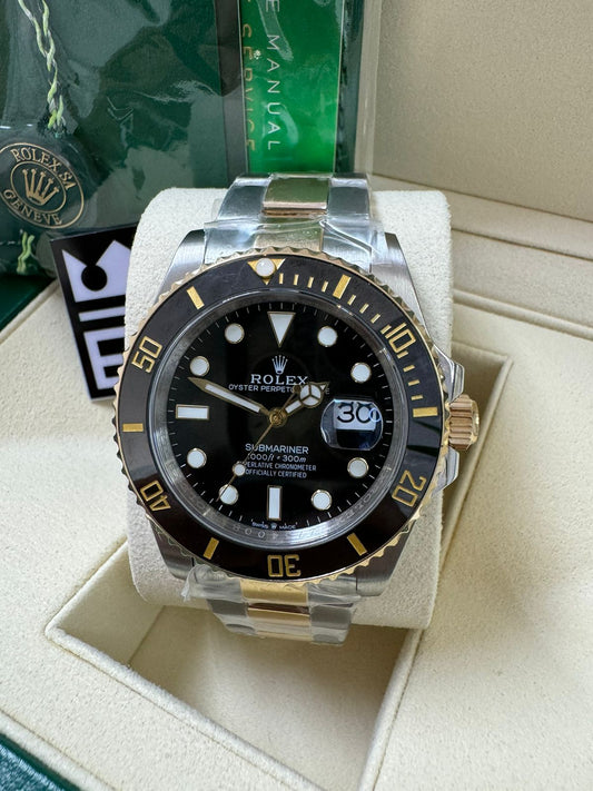 Rolex Submariner Gold / Silver