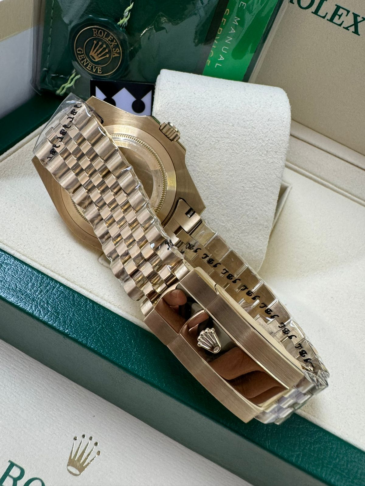 Rolex Submariner Jubilee Gold / Blue