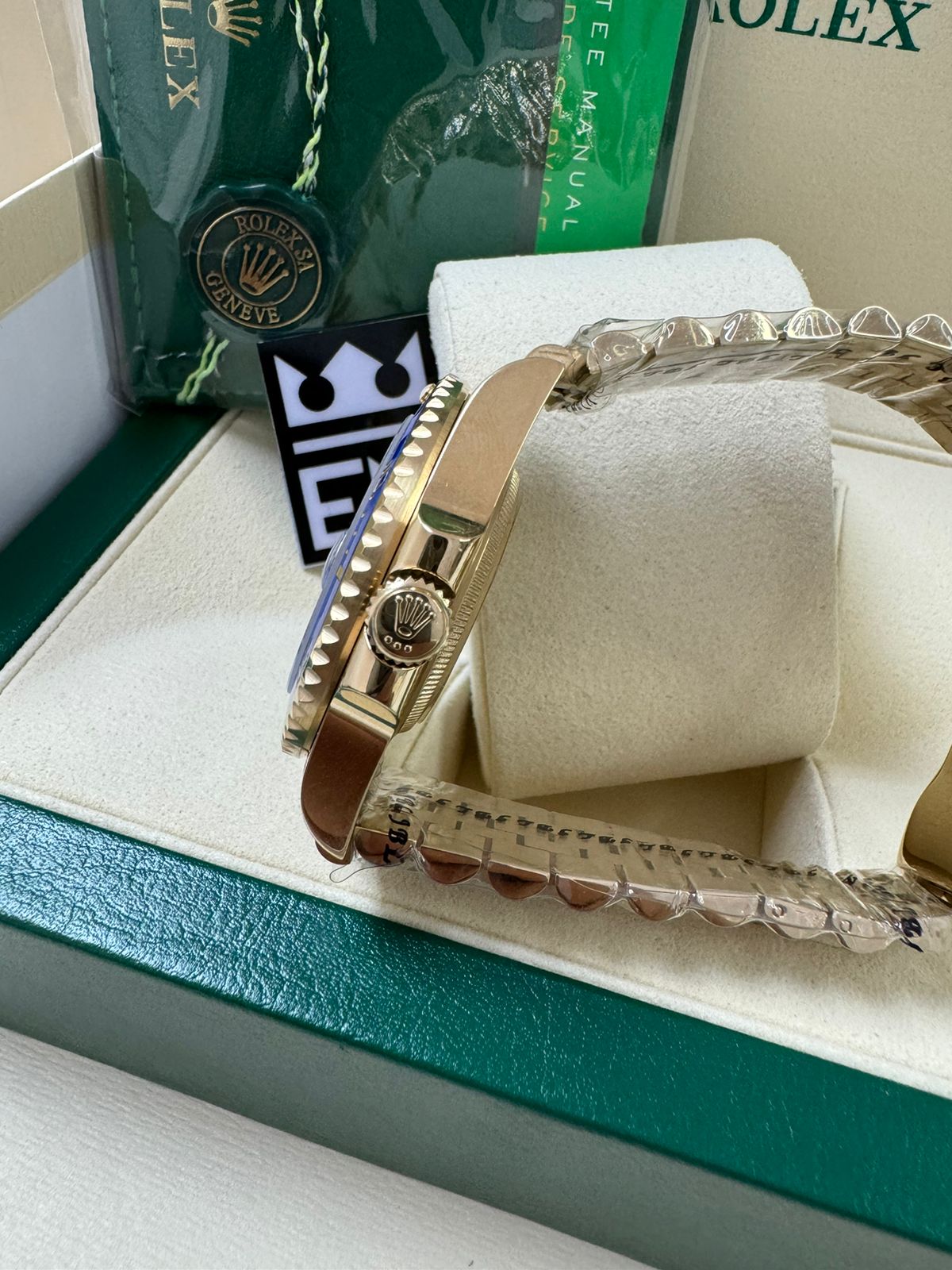 Rolex Submariner Jubilee Gold / Blue